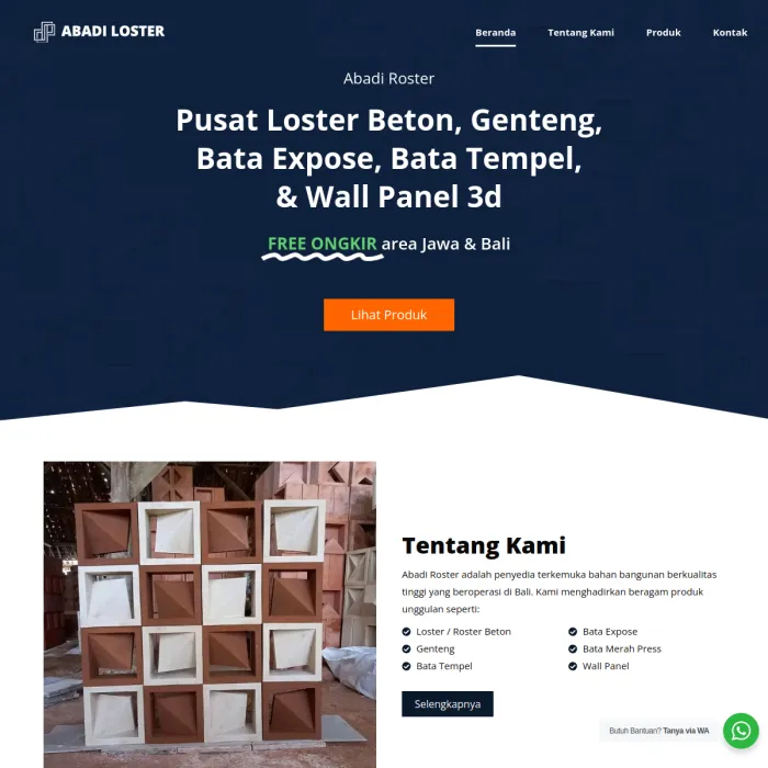 Abadiroster.com 3 11Zon - Raja Web - Jasa Websitenya Para Raja