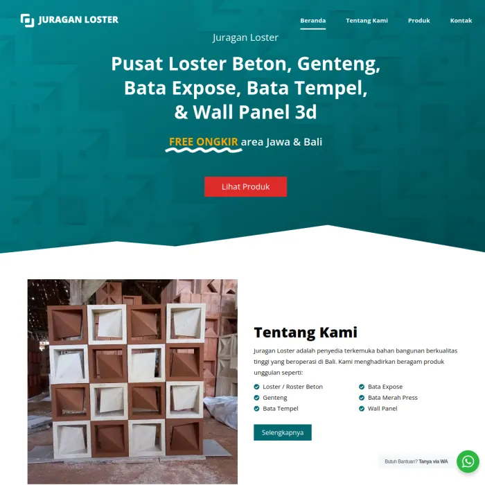 Juraganloster.com 4 11Zon - Raja Web - Jasa Websitenya Para Raja