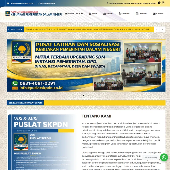 Puslatskpdn.co .Id 14 11Zon - Raja Web - Jasa Websitenya Para Raja