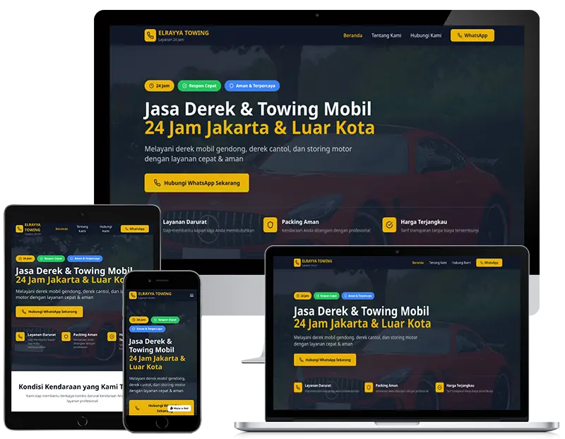Website Responsive - Raja Web - Jasa Website Murah