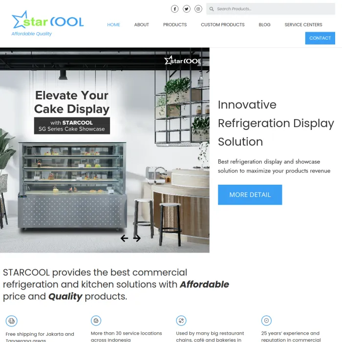 Portofolio Raja Web - Starcool