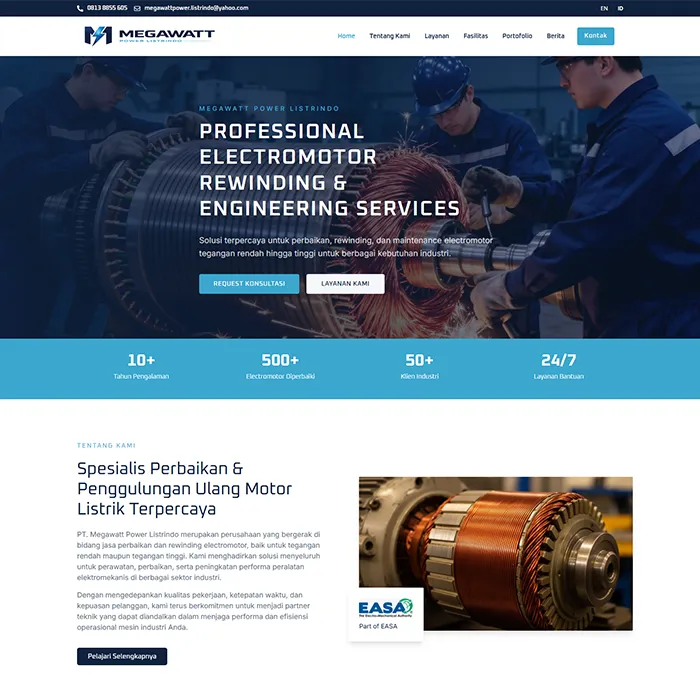 Megawattpowerlistrindo - Raja Web - Jasa Websitenya Para Raja